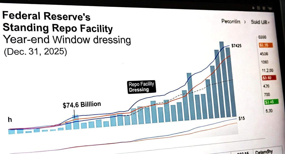 Fed Standing Repo Facility Hits Record $74.6 Billion on December 31, 2025 Year-End Window Dressing Explained