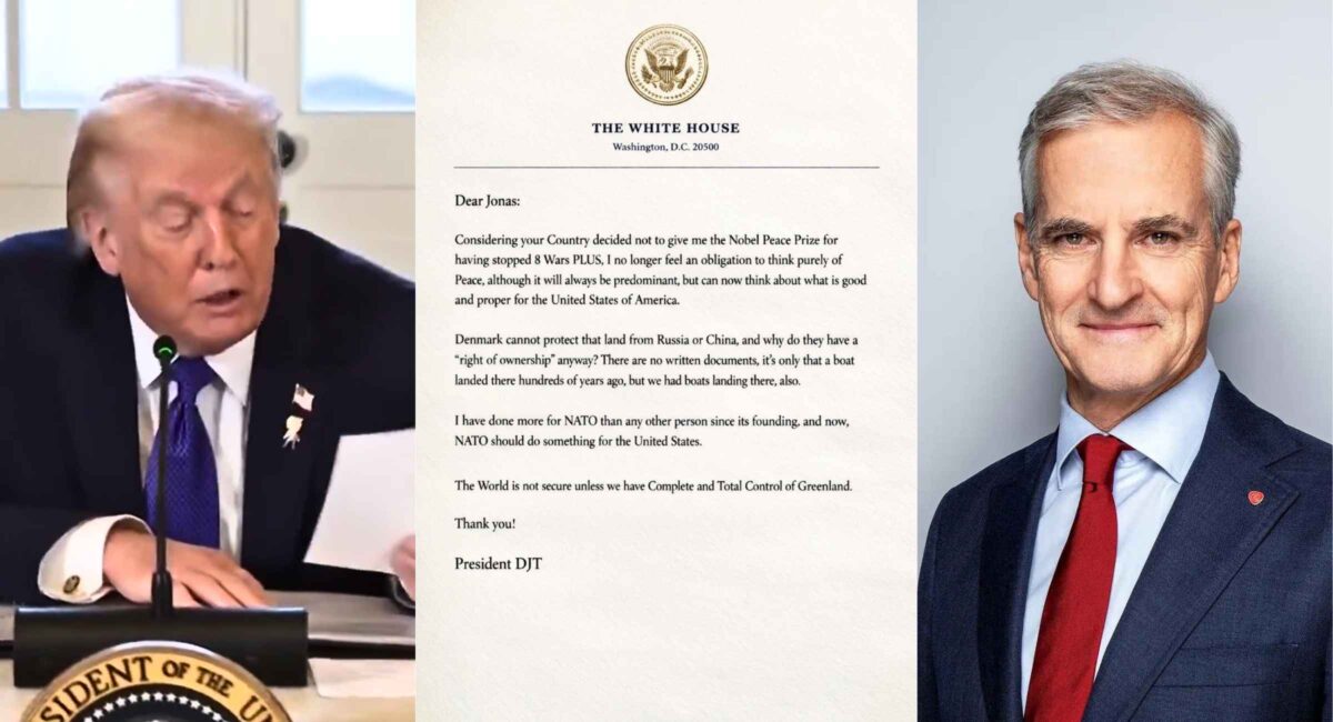 Trump 25th Amendment Calls Surge After Bizarre Letter to Norway PM Linking Nobel Peace Prize Rejection to Greenland Takeover Threats