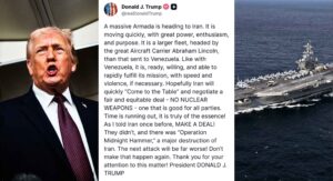 Trump Weighs New Strikes on Iran Nuclear Sites and Leadership as USS Abraham Lincoln Carrier Group Arrives in Middle East – Latest Escalation and Threats