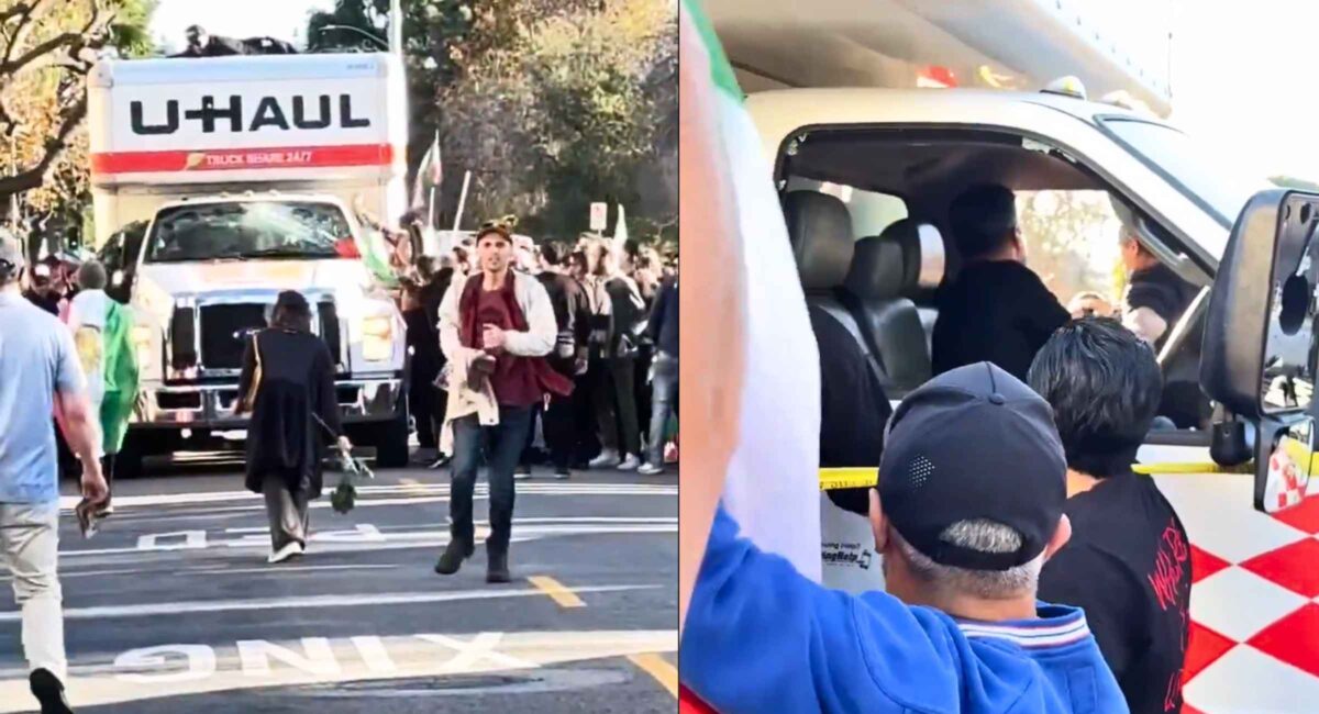 U‑Haul Truck Incident at Iran Protest in Los Angeles Chaos as Anti‑Regime Rally Unfolds Amid Deadly Crackdown in Iran