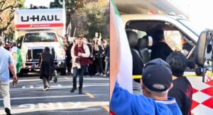 U‑Haul Truck Incident at Iran Protest in Los Angeles Chaos as Anti‑Regime Rally Unfolds Amid Deadly Crackdown in Iran
