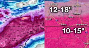 Winter Storm Fern Tracker (As of January 25, 2026) How Many Inches of Snow Are We Getting in New York, Charlotte, DC Snow Totals, Power Outages & Flight Cancellations