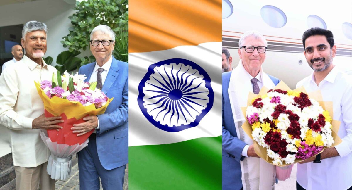 Bill Gates Meets Chandrababu Naidu and Pawan Kalyan in Andhra Pradesh on AI, Governance & Swarna Andhra 2047 Ahead of India AI Impact Summit 2026