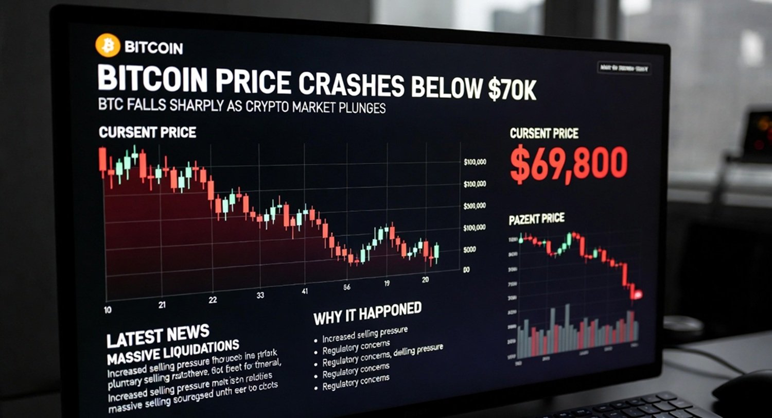 Bitcoin Price Crash February 5 2026: Why BTC Fell Below $70K Amid ...