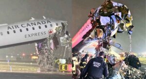 Air Canada Flight AC8646 Crash at LaGuardia Airport Pilots Killed After Runway Collision with Fire Truck, FAA Launches Investigation