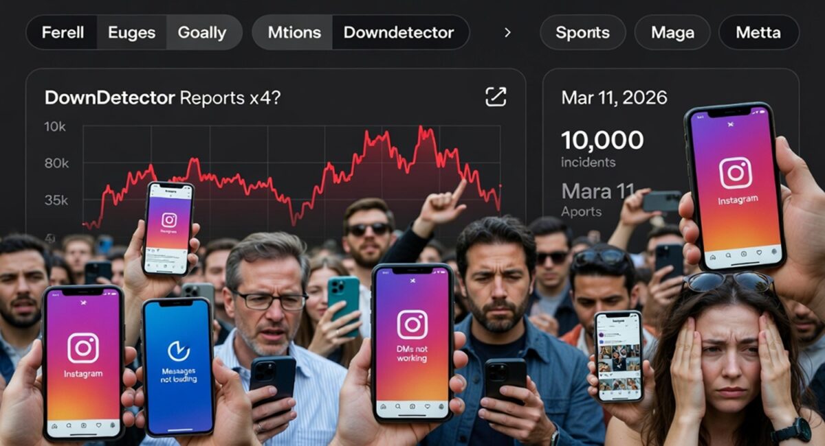 Is Instagram Down Right Now Thousands Report Instagram DMs Not Working and Messages Not Loading on March 11, 2026 Outage